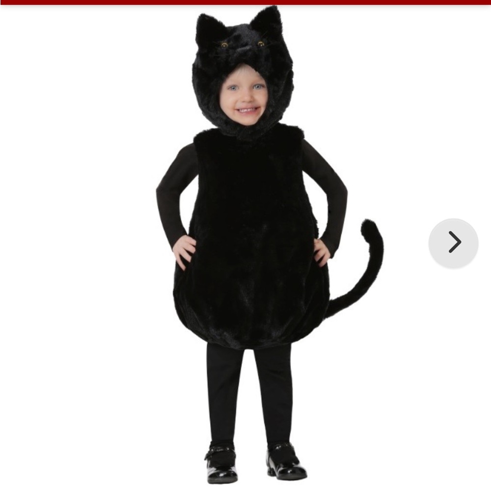 Charming Feline Kids Costume
